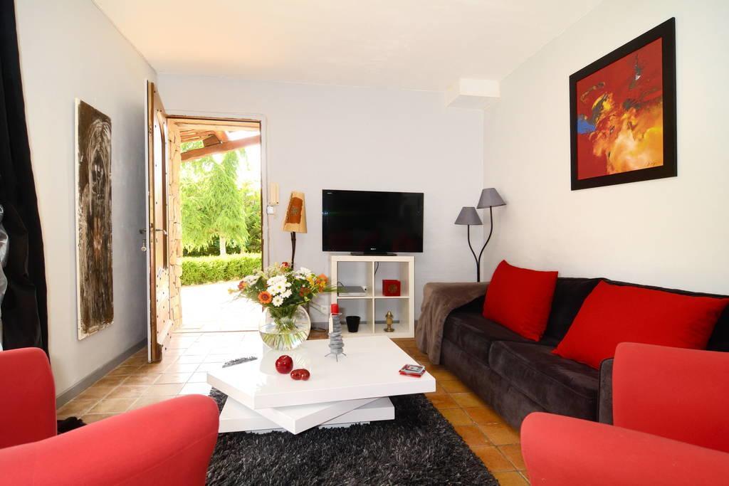 Suite De L'Olivier Au Mas Au Coeur De La Provence &Spa Saint-Cannat Quarto foto